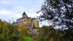 Castelnaud in the Périgord region in France