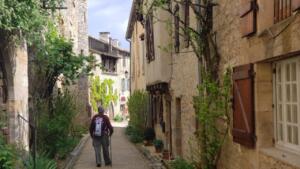 Medieval village Bruniquel, France