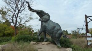 Elephant Statue at St. Louis Zoo