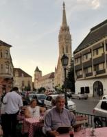 Dinner on Castle Hill, Budapest