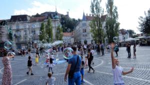 Fun in Ljubljana, Slovenia