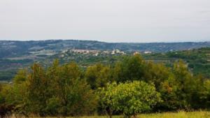 Ridges and valleys near Koper Slovenia