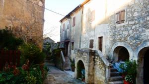 Hill top towns in Istria Croatia