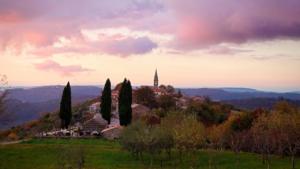 Draguc at sunset