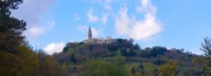 Hill top towns in Istria Croatia