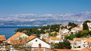 Island of Brac, mtns on mainland