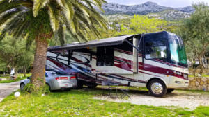 Campground near Split Croatia