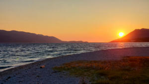 From Orebic Croatia campground