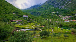 Lovely restaurant, Bay of Kotor Montenegro