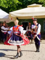Czech dancers in Cetinje Montenegro