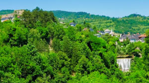Town of Jajce, Bosnia and Herzegovina