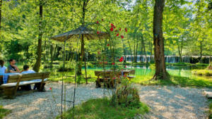 Lunch near Pliva Lakes