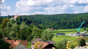 Our camper in Mirna, Slovenia