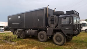 Unusual camper parked near us in Vienna