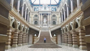 The Palace of Justice. Gorgeous building with a Cafe and great view at the top.