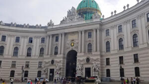 Entrance "New Palace" to Hofburg Palace