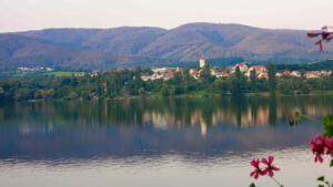 View from our campground in Slovakia