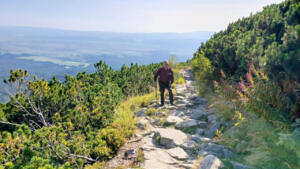 Hiking along the "Tatranská magistrála" or the "Tatra Highway"