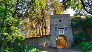 Saw the Hronský Beňadik monastery from the road and detoured for a great visit
