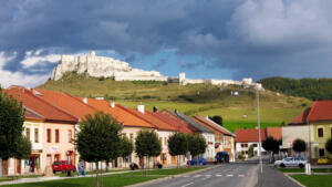 Spiš Castle, one of the largest in Central Europe. Spišské Podhradie, Slovakia