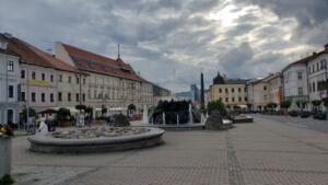 Rainy day in Banská Bystrica