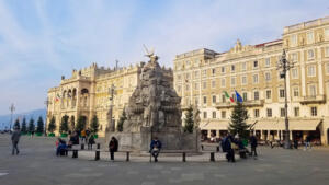 Trieste's Piazza dell’Unità d’Italia (Unity Square), Europe's largest seafront square