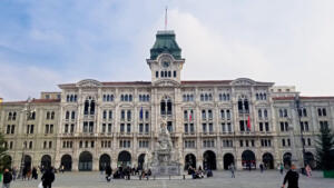 Trieste City Hall in Piazza dell’Unità d’Italia (Unity Square)