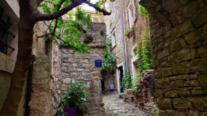 Great hill top village of Grožnjan, Croatia