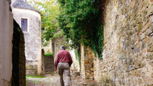 Great hilltop village of Zavsrje, Croatia