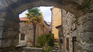 Town of Hum in Croatia's Istria