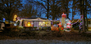 Our neighbours at Christmas in Croatia