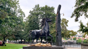 Dali's Unicorn in Prague
