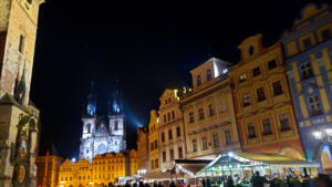 Old Town Square, Prague at night