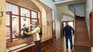 Fun in the Illusion Art Museum in Prague