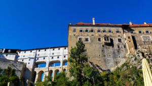 Castle in Český Krumlov, CZ