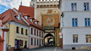 More gates than you can count in Prachatice, CZ