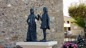 1350 marriage of 12 yr olds Charles V and Jeanne de Bourbon in Tain l'Hermitage