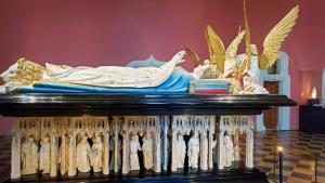 Tombs of the Dukes of Burgundy in the Musée des Beaux-Arts de Dijon, France