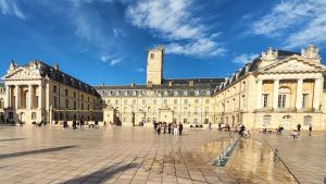 15th century Palace of the Dukes of Burgundy in Place de la Libération in Dijon, France