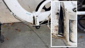Awful day cycling when frame just broke apart 25 km from home