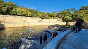 Cycling in Nîmes, France