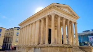 Maison Carrée in Nîmes one of the most complete buildings surviving from the Roman Empire