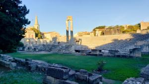 Classic theatre, not the amphitheatre down the road with gladiators, Arles, France