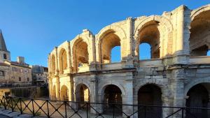 Les Arènes d'Arles, Roman amphitheatre in Arles France