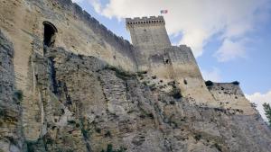 Beaucaire Castle on the Rhône River, France