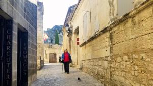 Interesting village of Les Baux-de-Provence, France