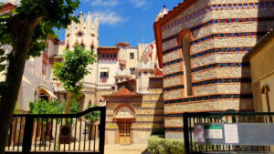 Interesting church on Costa Brava, Spain