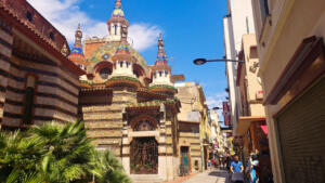 Interesting architecture on Costa Brava, Spain