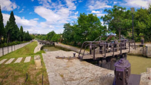 The 9 locks of Fonseranes in Beziers