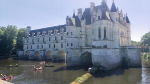 Château de Chenonceau, over Le Cher River, France